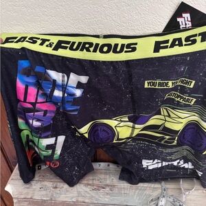 Mens Fast & Furious boxer briefs
